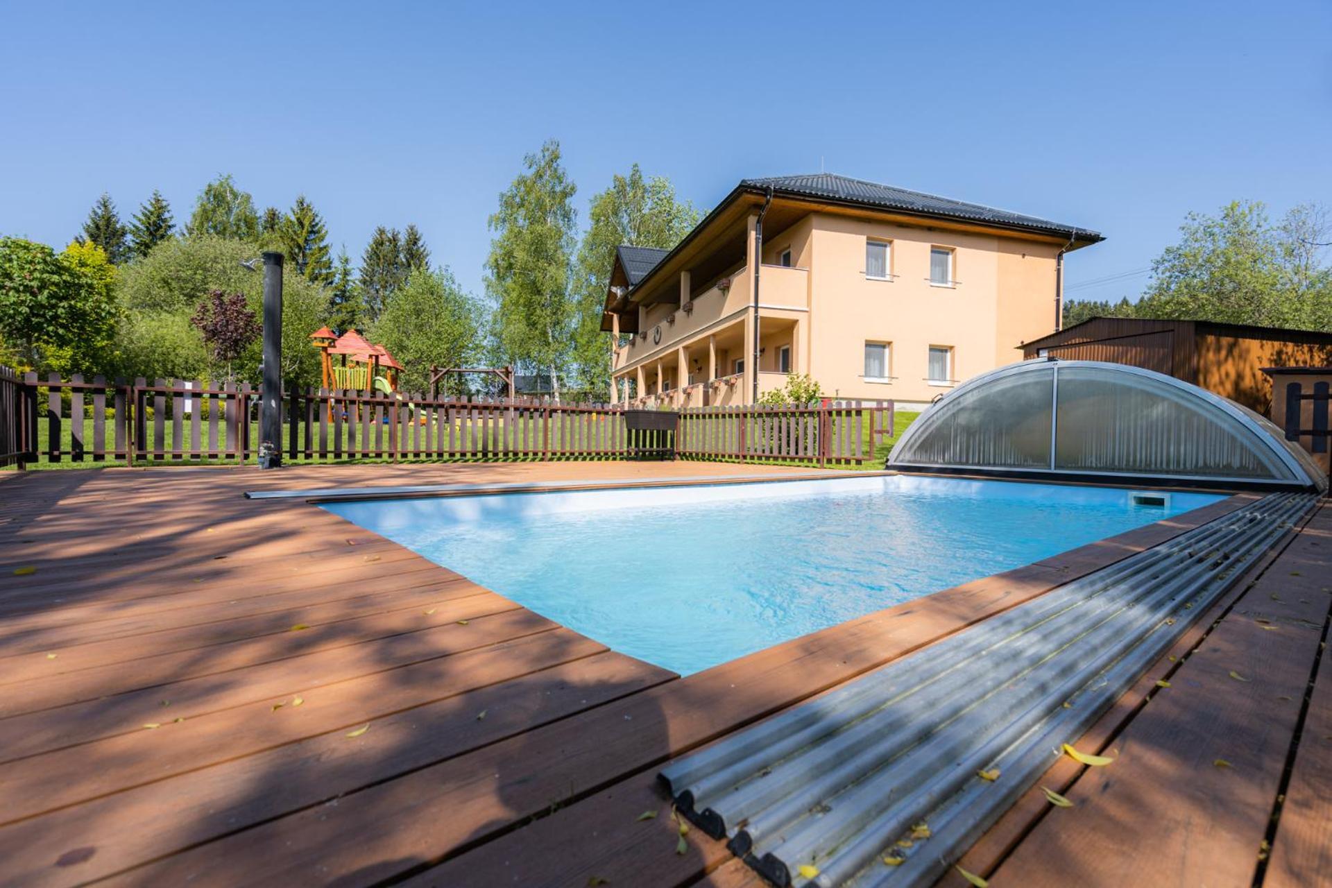 Apartments Nad Rybniky Horni Plana Exterior photo